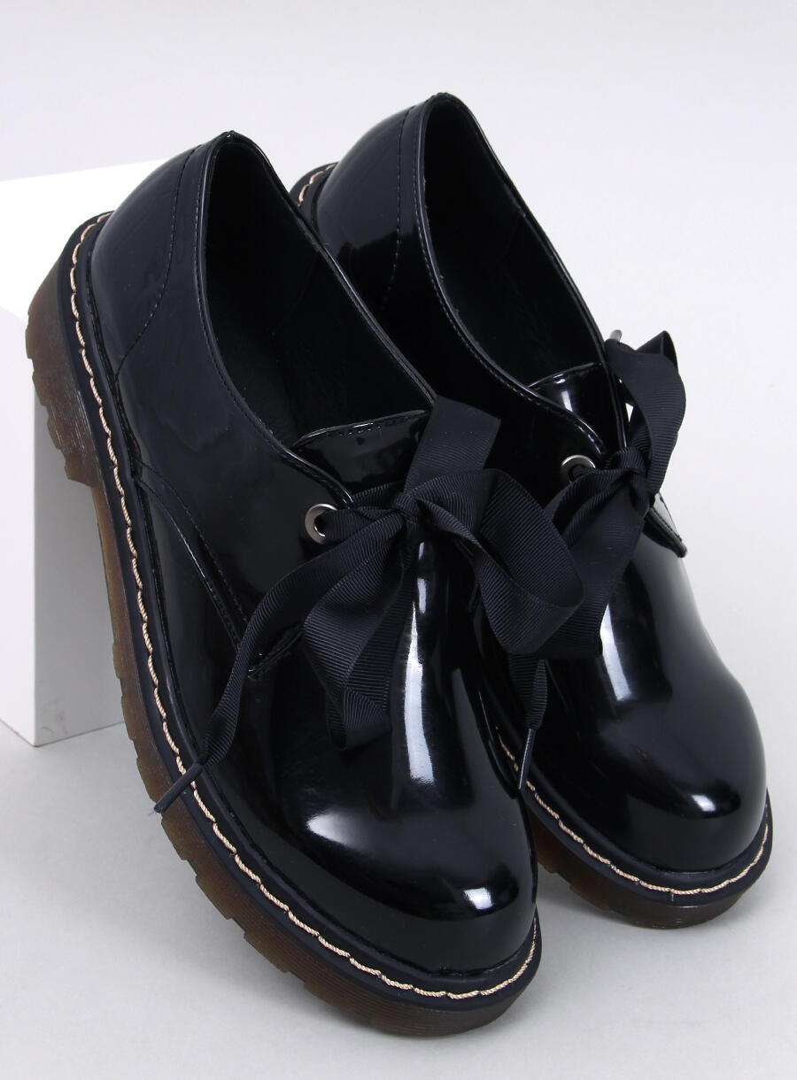 Flat black shoes size