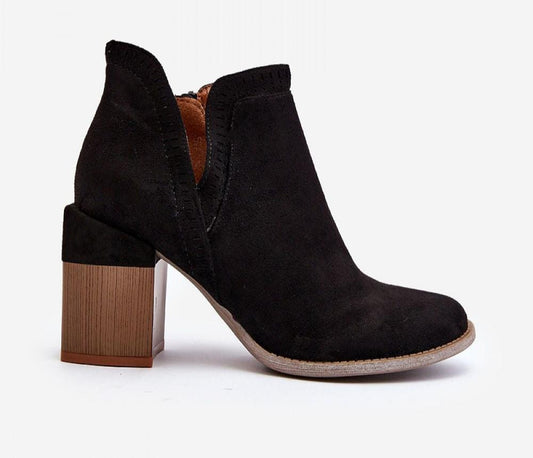 Black Ankle Boots for Woman