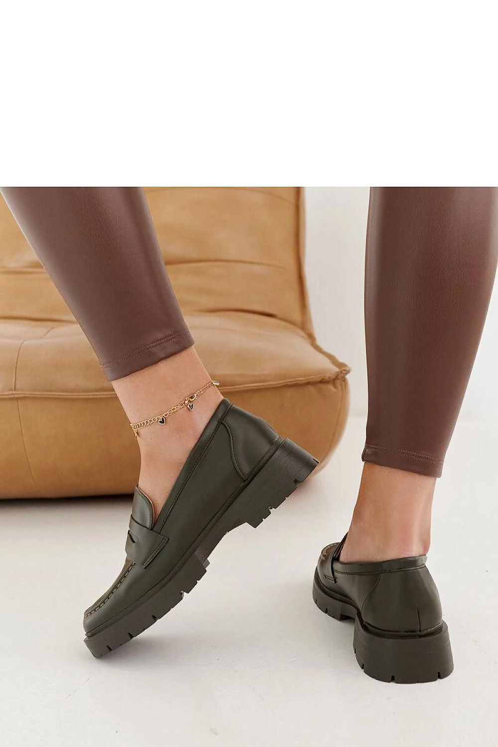 NEW Dark Green Loafers