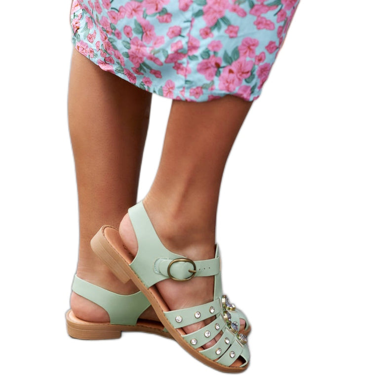 Ladies sandals shoes strappy,  Summer woman shoes,  Flat sandals for woman