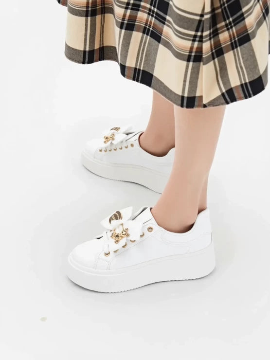 White Cute Trainers