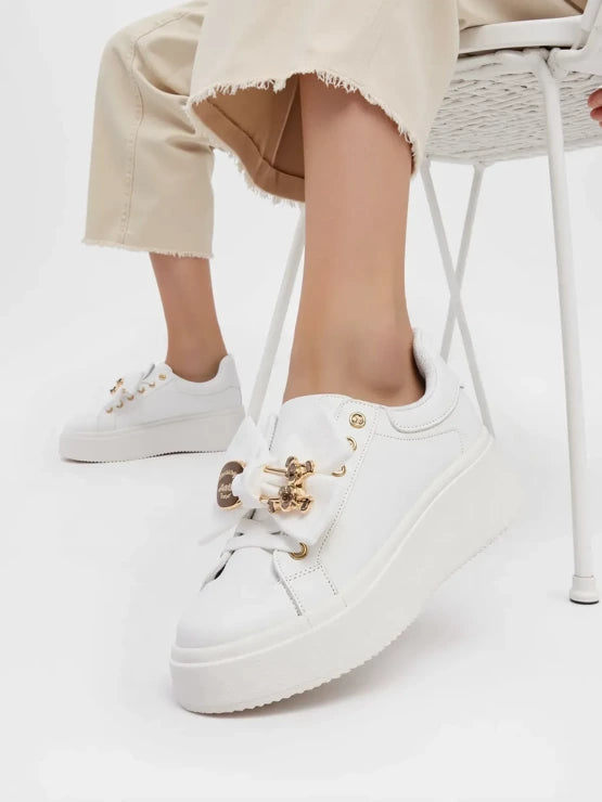 White Cute Trainers