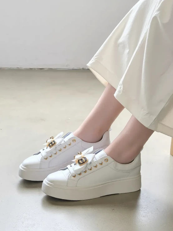 White shoes for woman., Casual shoes
