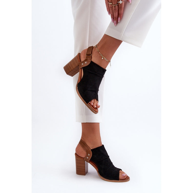 NEW Openwork Upper Peep Toe Sandals - Joy