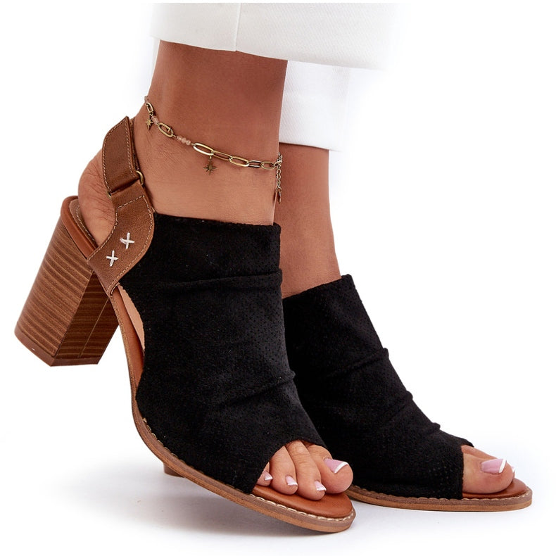 NEW Openwork Upper Peep Toe Sandals - Joy