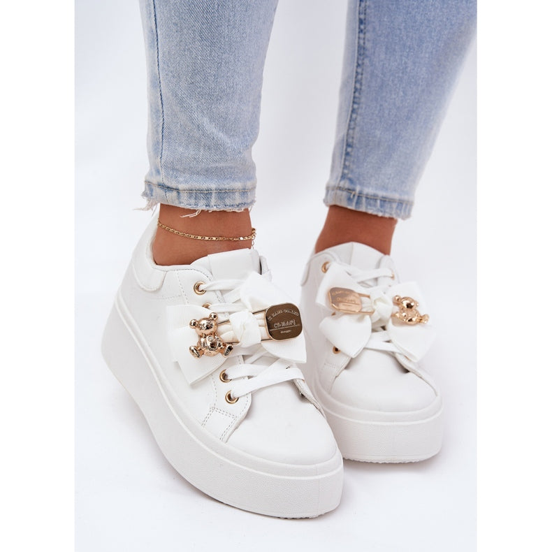White Cute Trainers