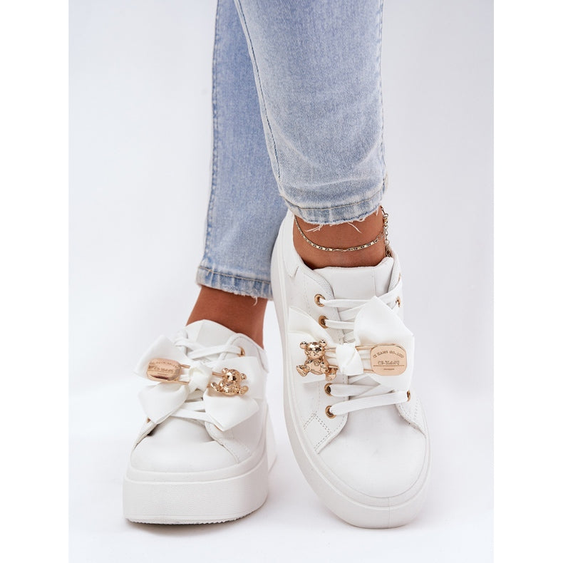 White Cute Trainers