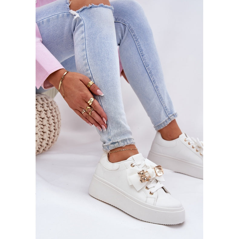 White Cute Trainers