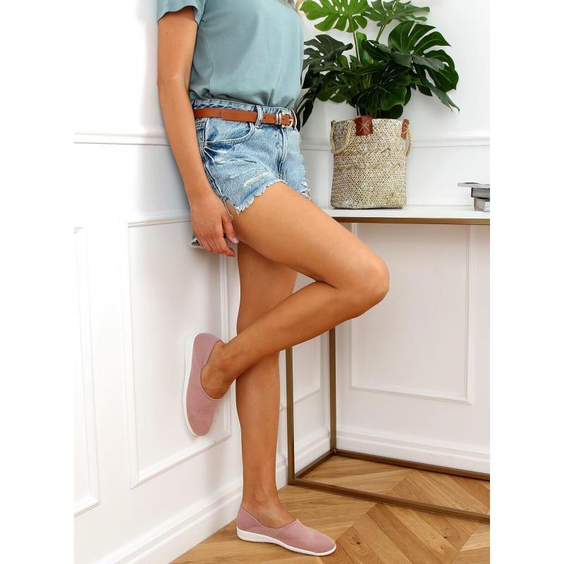 Woman Size 8 | Ballets for Woman | Flat pink shoes | Pink Ballets Shoes | Woman Low Heeled Ballerinas | Woman Slip On Shoes | Woman Black Loafers | Oink Ballerinas for Woman | Woman Loafer Shoes | Woman Ballet Shoes | Flat Knit Shoes