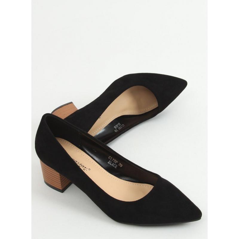 Woman Heeled Shoes | Work Shoes | Woman Court Shoes | Wooden Heeled Shoes | Woman Block Heeled Shoes