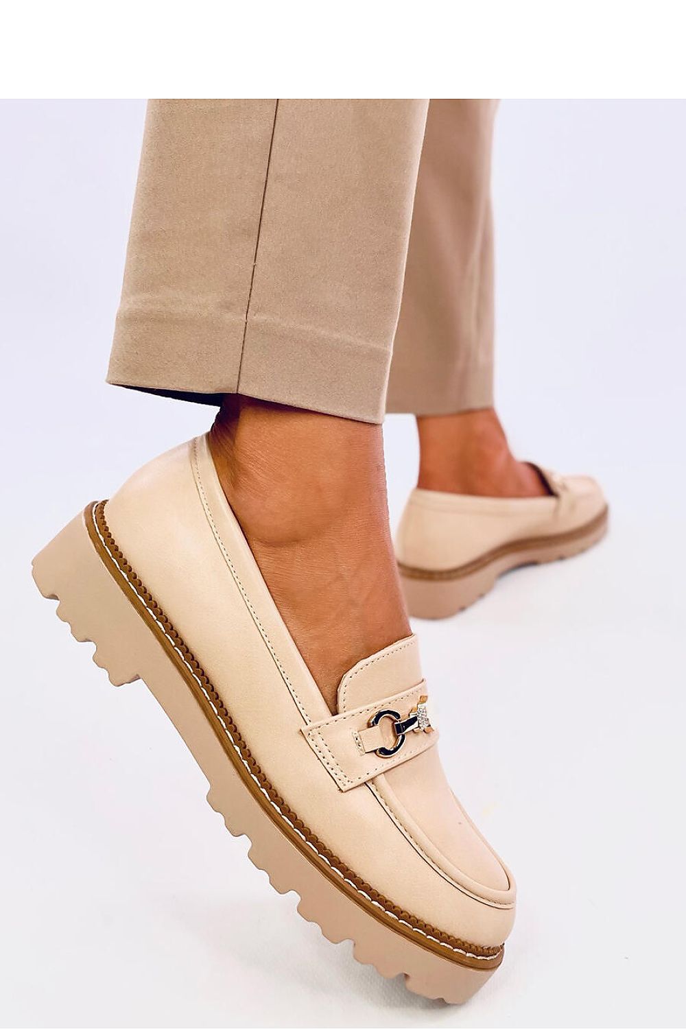 Beige loafers,   Woman loafers   Ladies Loafers, 