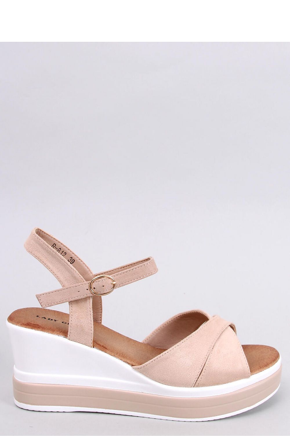 Classic Beige Open Toe Wedges