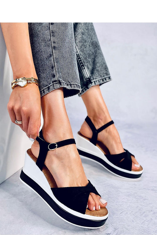 Woman Sandals | Black Wedge heel sandals | Sling back Shoes   | Woman  Black  Sandals | Ladies Sandals | Open Toe | Sandals UK | Sandals for Woman |  Black Size 8  Sandals | Casual Sandals | Size UK Sandals | Size UK 6 Sandals  | Size UK 7 Sandals | Summer Sandals | | Woman Strappy