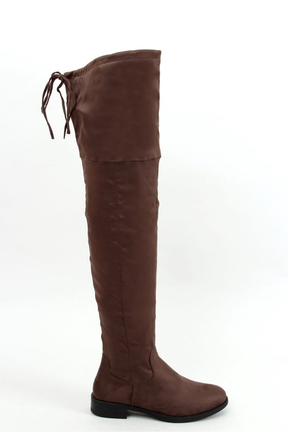 Brown Musketeer high knee boots